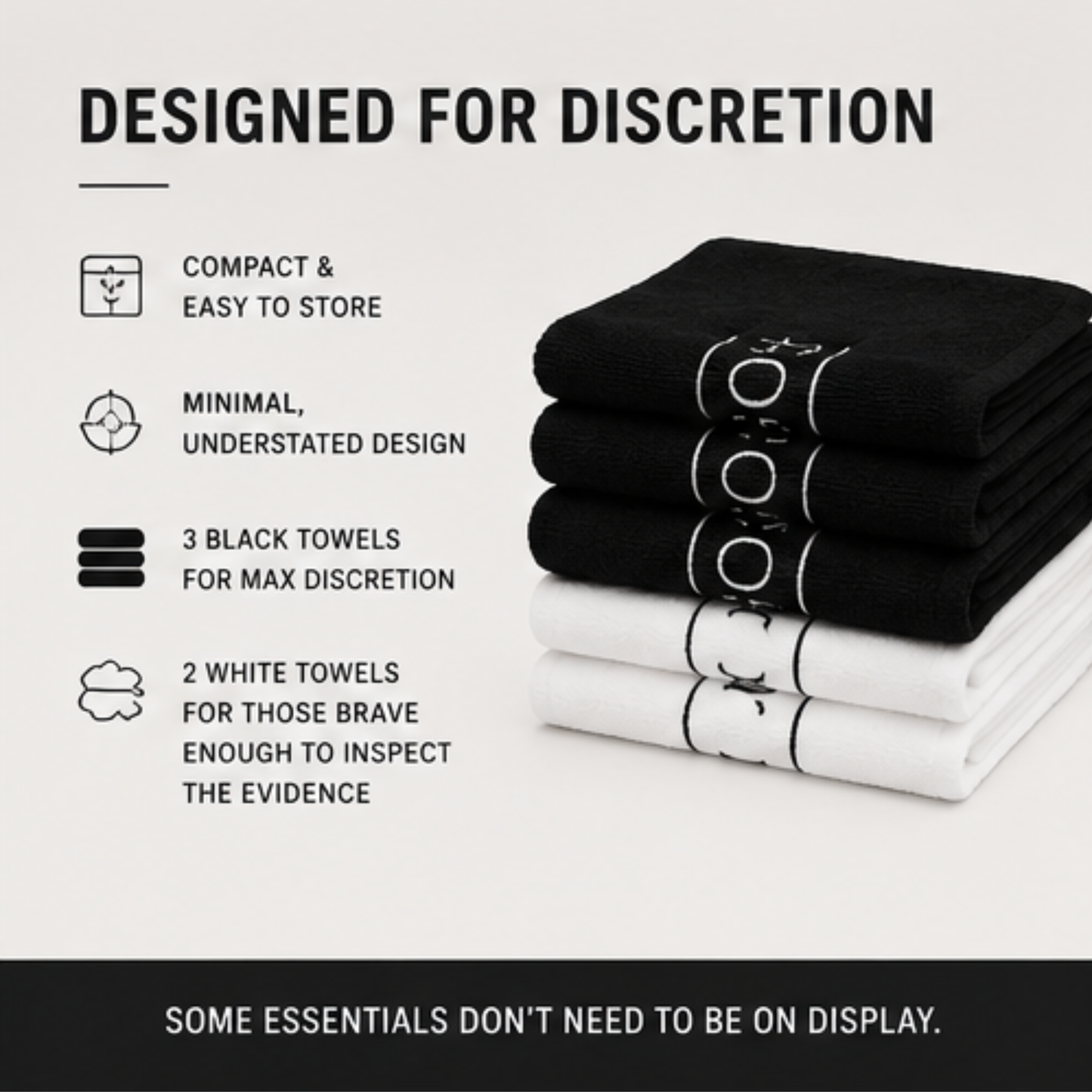 Bed Locker Towels - Set of 5