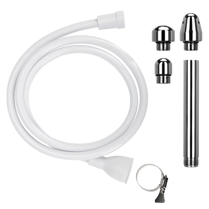 All components included in Johnson Boy ultimate douche kit
